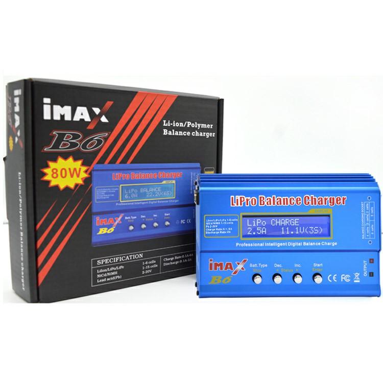 Bộ sạc thông minh IMAX B6 80W ( hàng copy)
