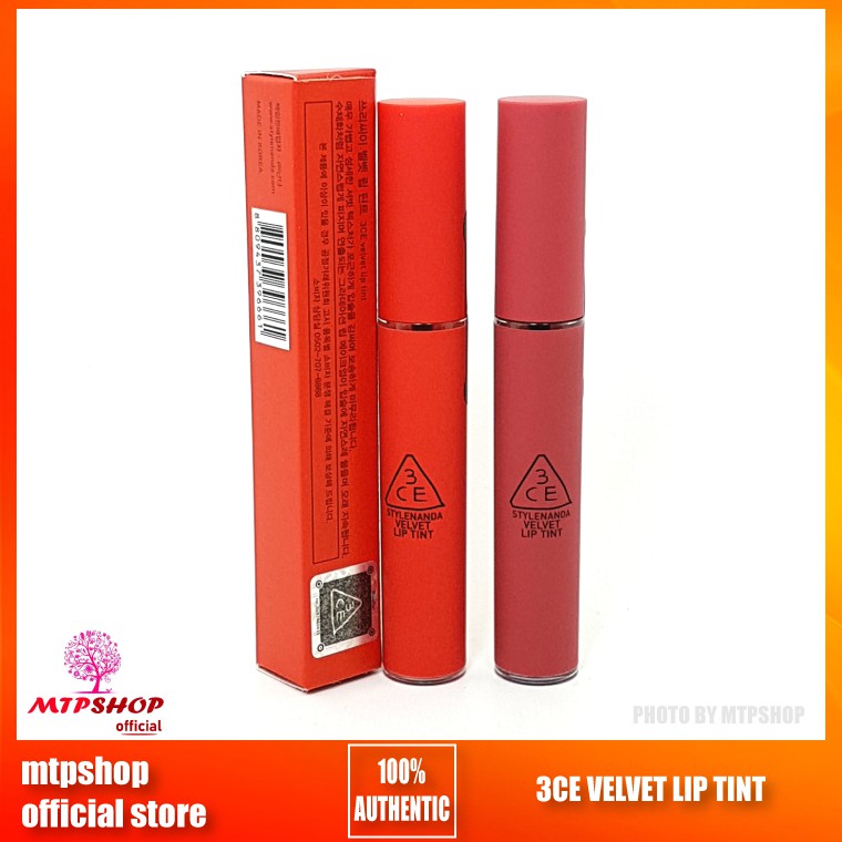 [NEW] SON KEM LÌ 3CE VELVET LIP TINT | BigBuy360 - bigbuy360.vn
