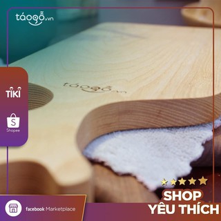 Thớt gỗ trang trí hình cành cây