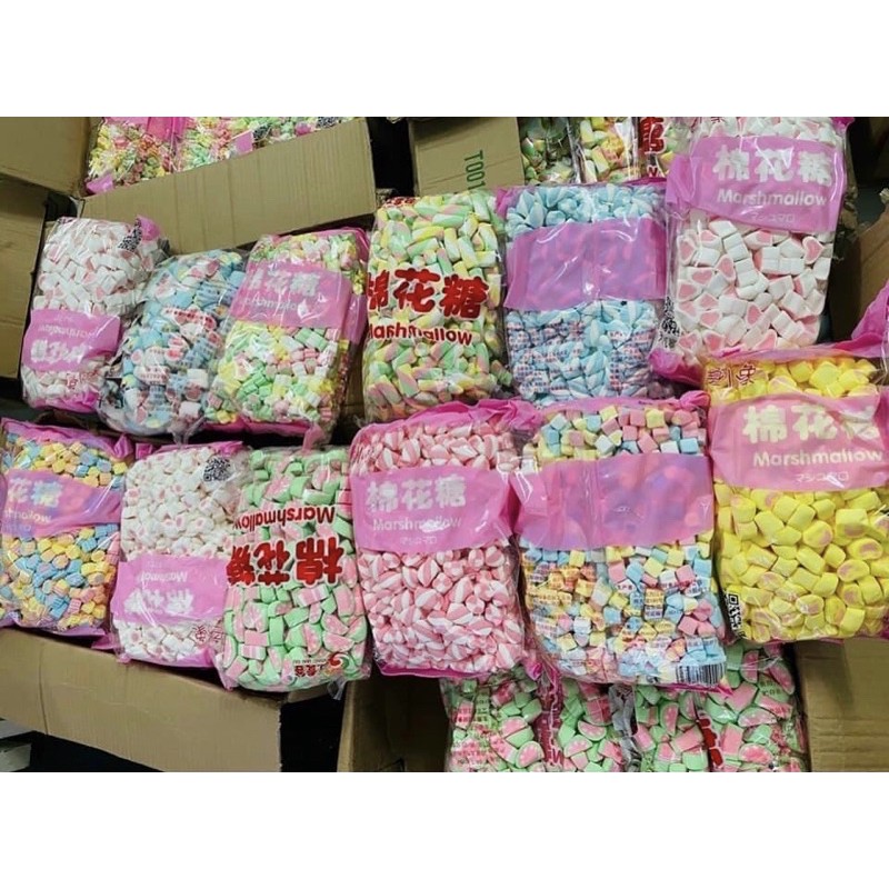 Kẹo Bông Xốp Marshmallow chính hãng 1kg