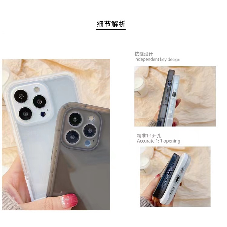 Ốp Điện Thoại Dẻo Màu Sắc Ngọt Ngào Thời Trang Kèm Giá Đỡ Cho iphone 13 12 11 Pro Max XR X XS XSMAX 3