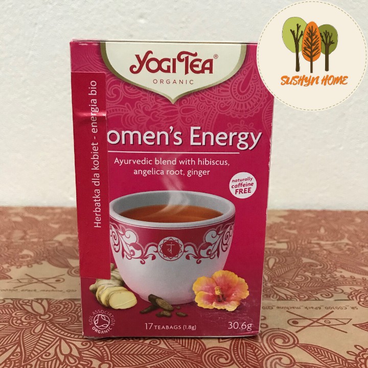 Trà Yogi Tea Hữu Cơ Thảo MộcWomen's EnergyNăng lượng cho phái nữ
