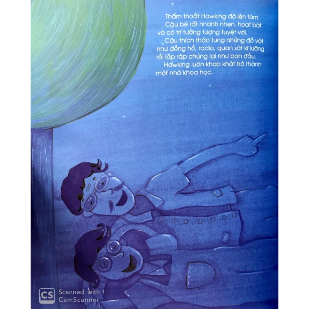 Sách - Truyện Kể Về Những Người Nổi Tiếng: Stephen Hawking - Nhà Vật Lí Học Lỗi Lạc - NXB Kim Đồng