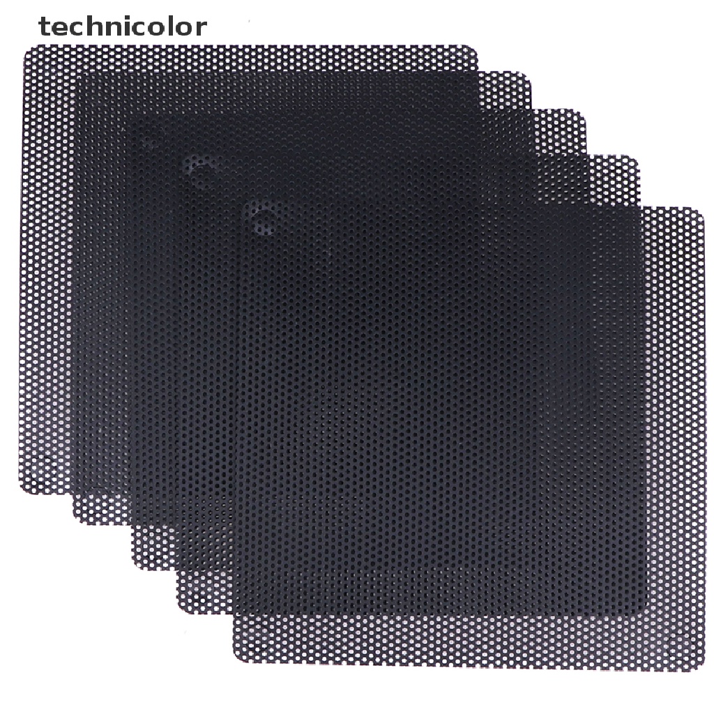 Set 5 Tấm Lưới Lọc Bằng PVC 8cm Chống Bụi Cho Quạt Máy Tính