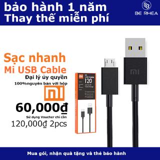 Cáp sạc nhanh xiaomi xiao mi 2a cổng micro usb