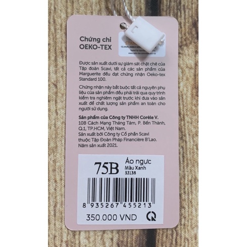 Áo lót nữ MARGUERITE 33138