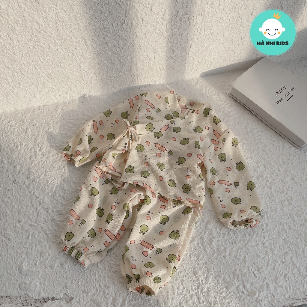 Bộ YUKATA Dài Tay HÀ NHI KIDS