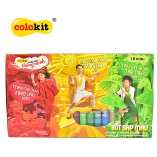 Bút sáp màu jumbo colokit cr-c035