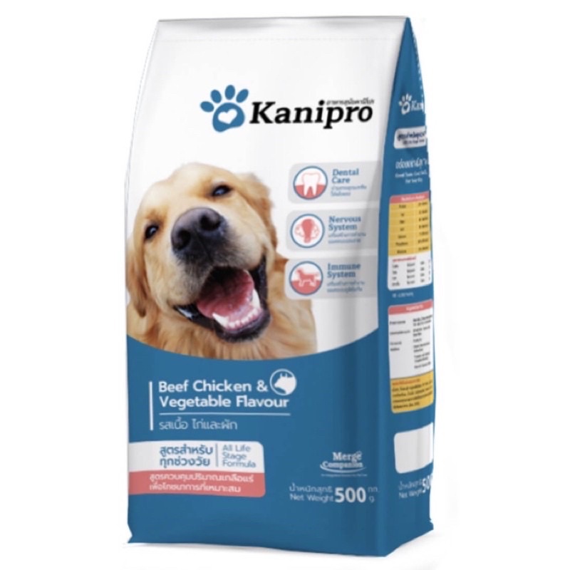 Thức ăn hạt KANIPRO 500g - dành cho chó trưởng thành