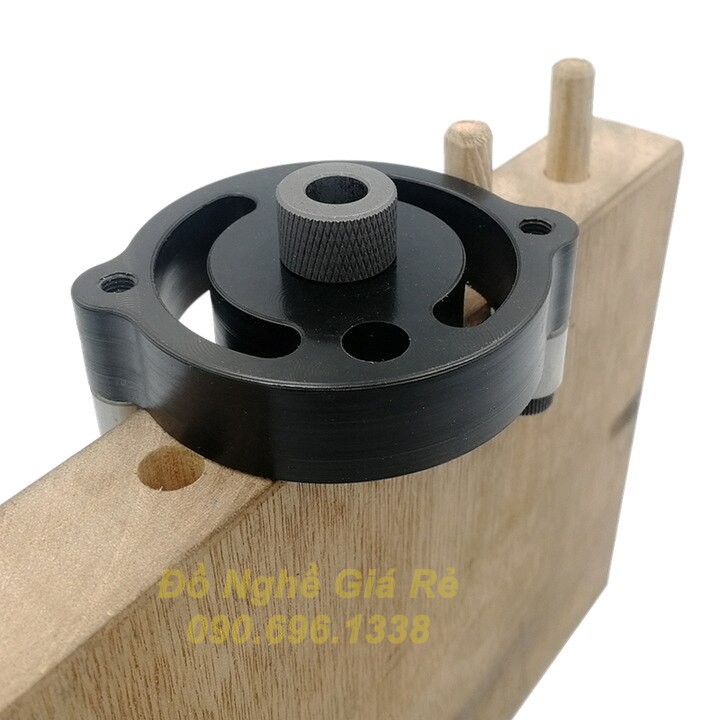 Cữ khoan chốt gỗ thẳng tự định tâm 6 8 10mm dụng cụ làm mộc ghép ván DIY