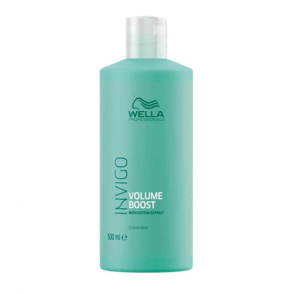 Hấp dầu dạng gel tạo độ phồng Wella INVIGO Volume Boost Crystal Mask 500ml