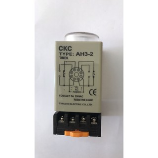 Rơ le thời gian CKC Timer AH3-3 10s; 60s, 30m,60m - relay timer CKC