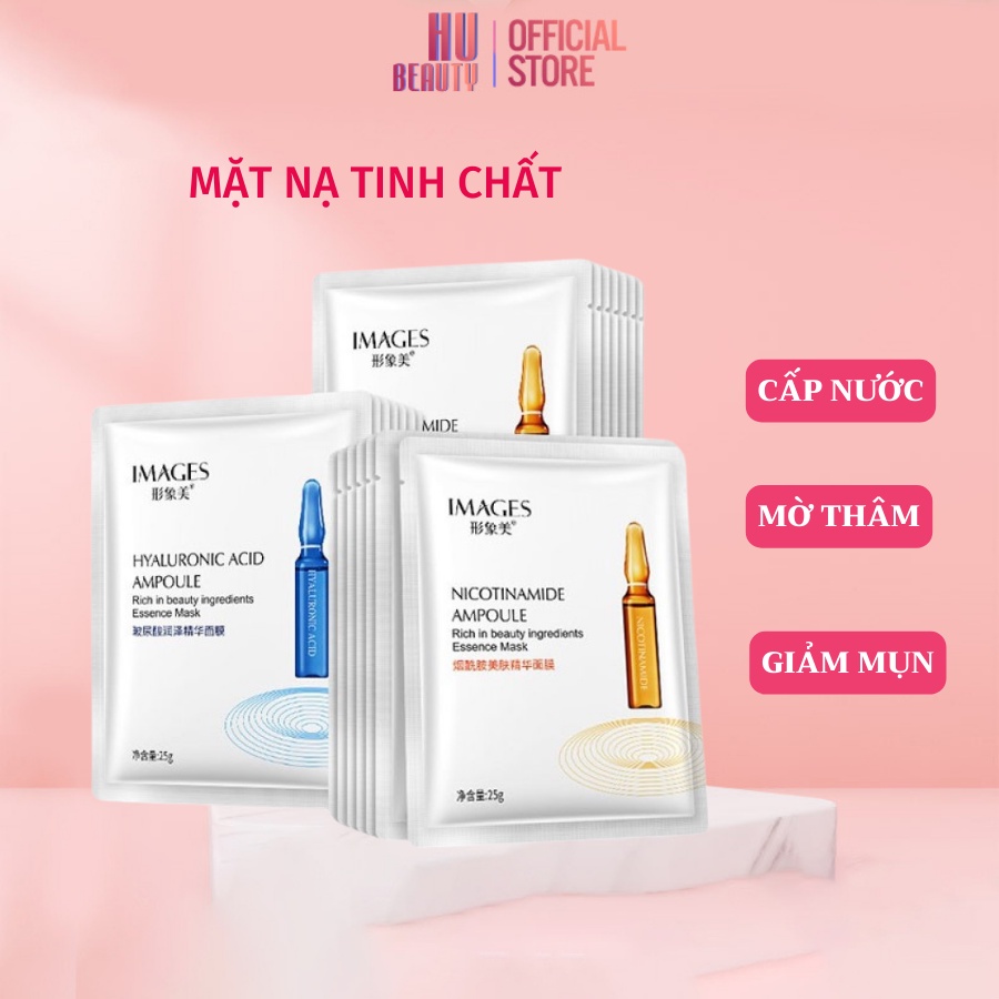 Mặt nạ giấy dưỡng da mụn cấp ẩm thải độc Hyaluronic Images