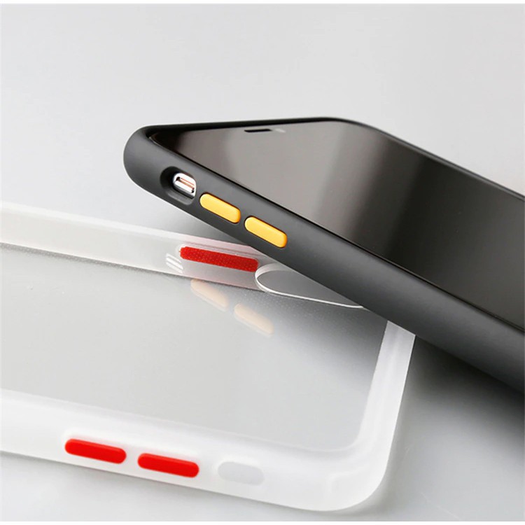 [iPhone] Ốp lưng iPhone 6/6 Plus 7/7 Plus/8 Plus/ X/ XS/ XS Max/ XR/ 11/ 11 Pro/11 ProMax chống sốc ốp nhám mờ viền màu | BigBuy360 - bigbuy360.vn