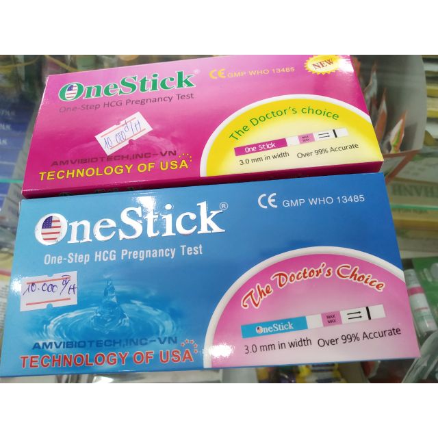 One stick que thử thai