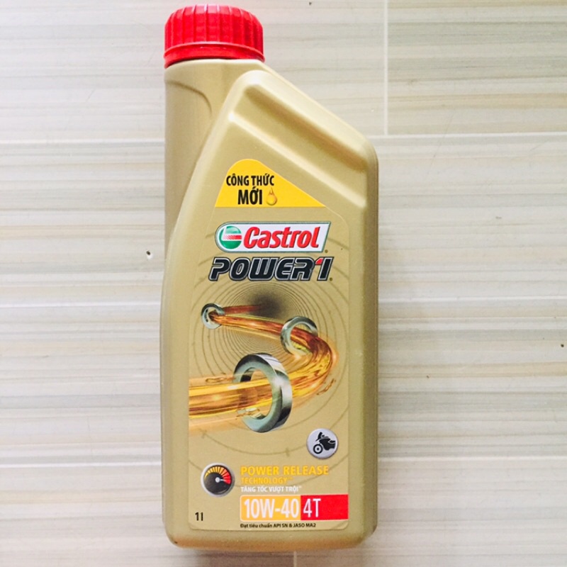 Nhớt xe số cao cấp CASTROL POWER 1 1L