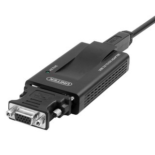 CÁP USB 3.0 TO DVI + ĐỔI VGA UNITEK Y-3801