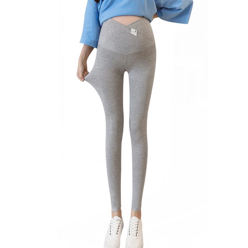 Quần legging lưng thấp thời trang cho mẹ bầu