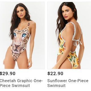 Đồ bơi 1 mảnh One-Piece Swimsuit F21 hàng Cambodia
