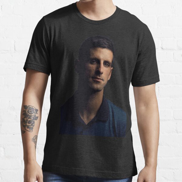 Áo phông in kỹ thuật số novak djokovic, áo thun novak djokovic, 100% sợi cotton cao cấp, in DGT, áo 