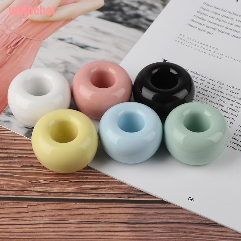 Giá Đựng Bàn Chải Đánh Răng Đa Năng Hình Bánh Donut Xinh Xắn