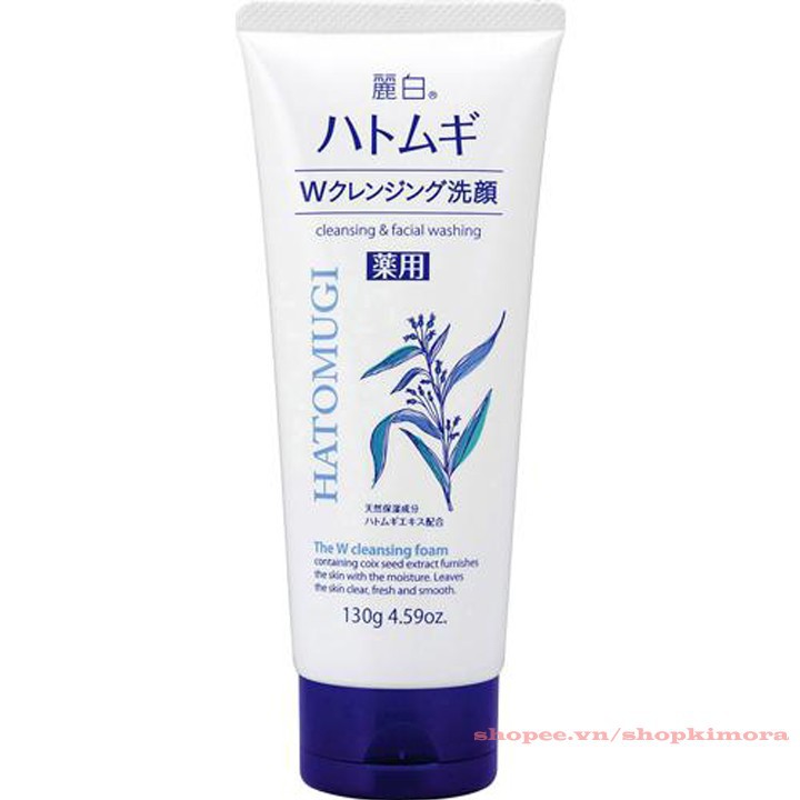 Sữa Rửa Mặt Hatomugi 130g | Mẫu Mới