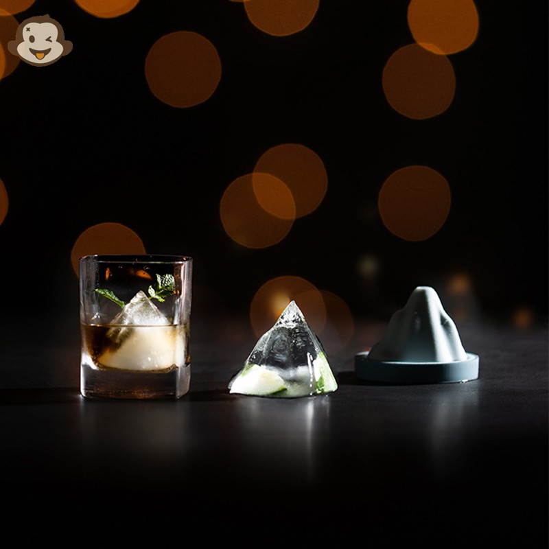 Khay đá có thể tái sử dụng bằng silicon uống rượu whisky cocktail sử dụng trong nhà bếp quầy ăn