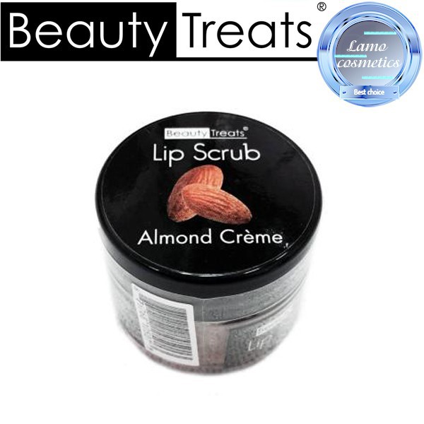 Tẩy Da Chết Môi Beauty Treats Lip Scrub Almond Creme (Hương Hạnh Nhân) Chính Hãng 100%