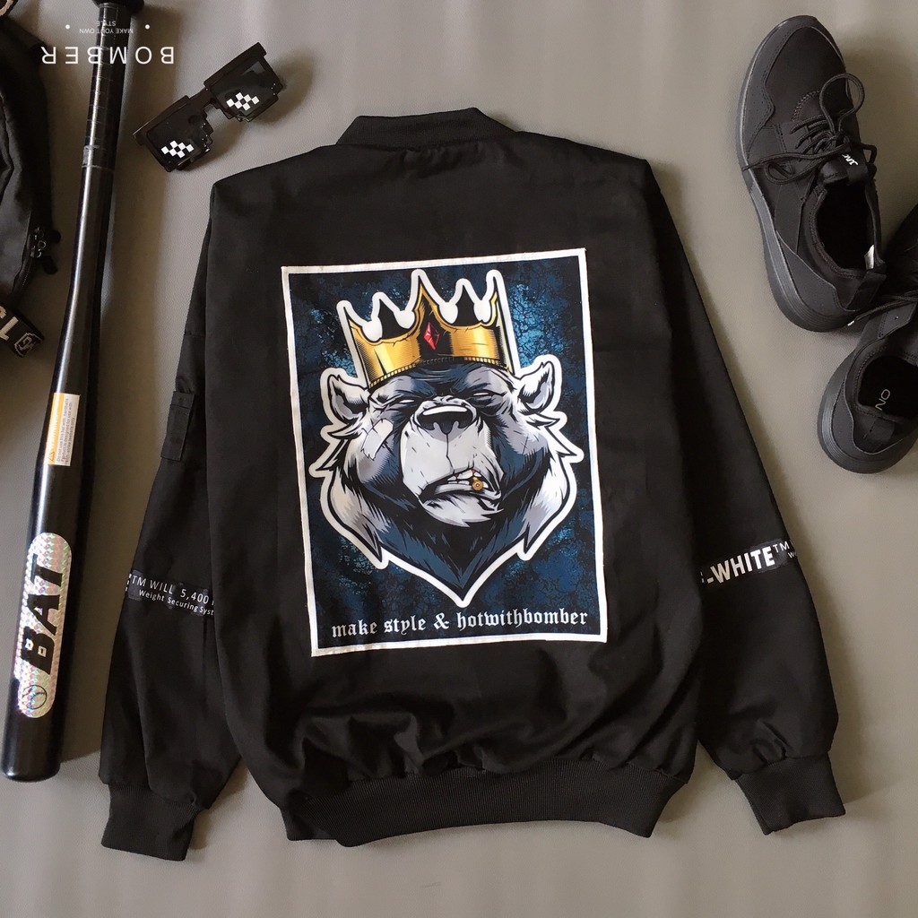 [Ảnh thật 100%] Áo khoác King.BEAR (Hàng Bomber thiết kế) [Miustore]