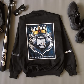 [Ảnh thật 100%] Áo khoác King.BEAR (Hàng Bomber thiết kế) [Miustore]