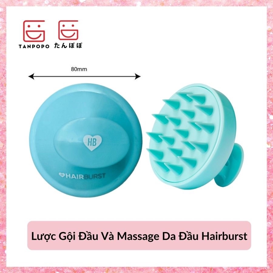 Lược gội đầu và massage da đầu kích thích mọc tóc Hairburst