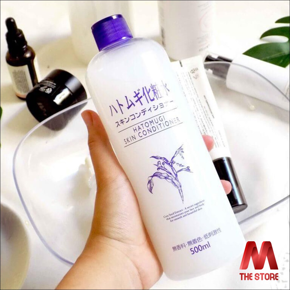 Nước hoa hồng ý dĩ Naturie Skin Conditioner 500ml