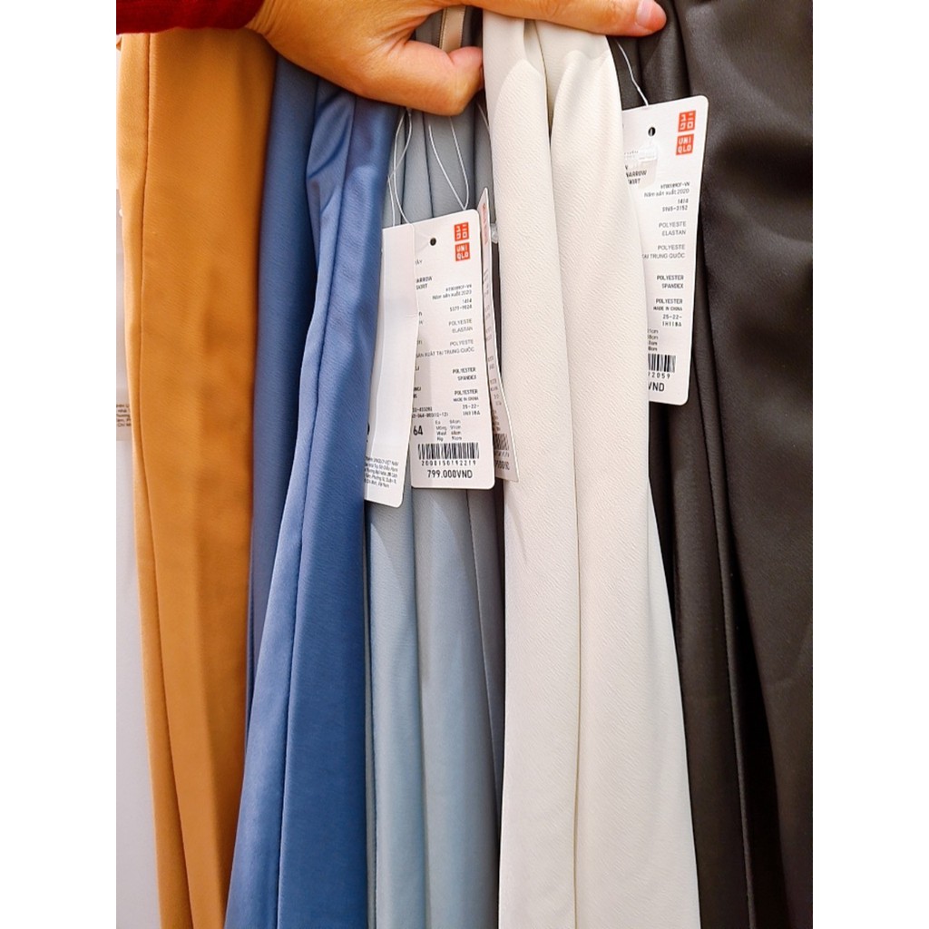 (Auth Nhật) Chân váy lụa Satin Uniqlo Nhật | BigBuy360 - bigbuy360.vn