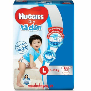 Tã dán huggies m74/l68/xl62/xxl56