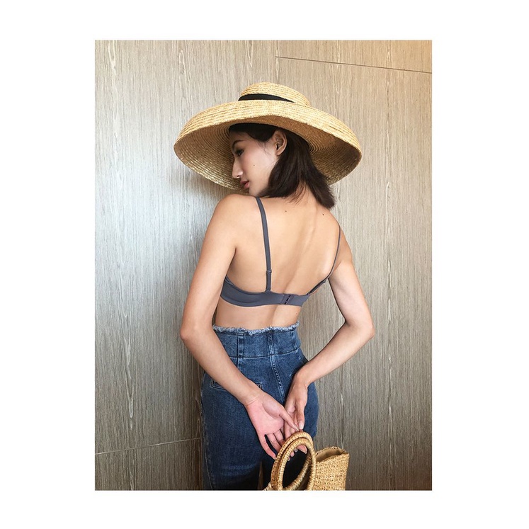 Áo ngực không gọng có mút nâng ngực thiết kế quyến rũ cho nữ