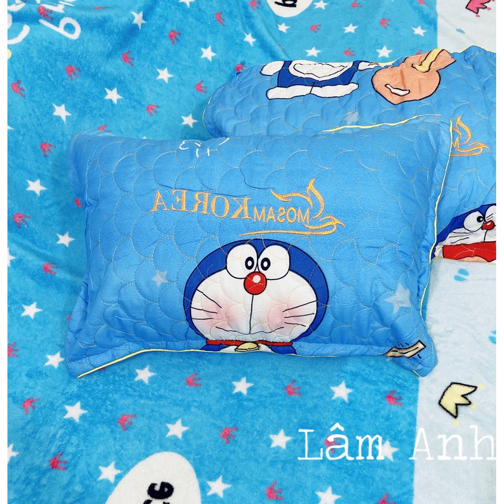 Vỏ Gối Nằm Vỏ Gối Ôm Doramon Cotton Polly có Dây Kéo | BigBuy360 - bigbuy360.vn