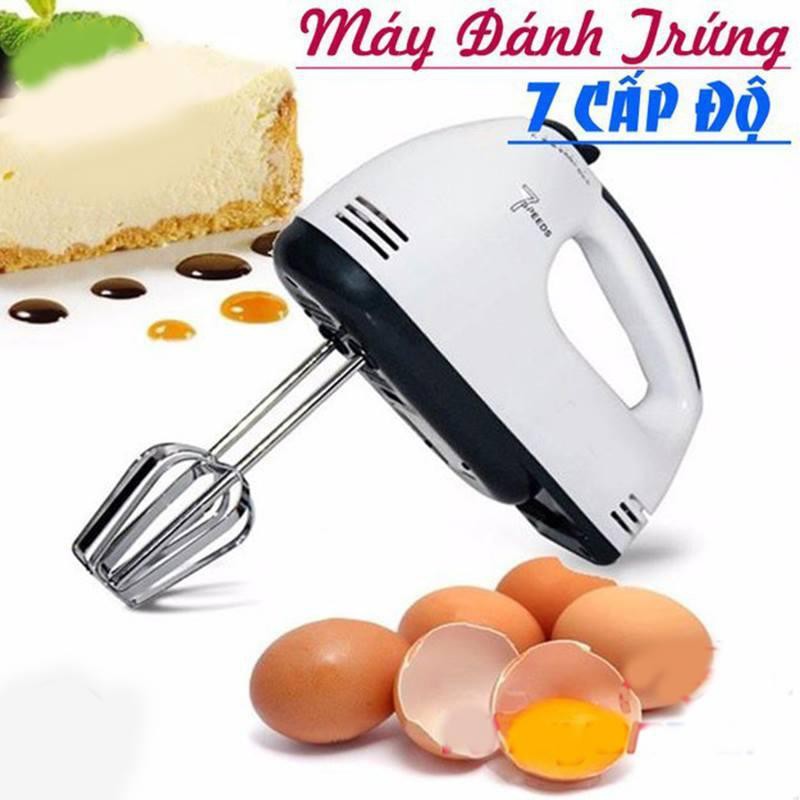 [Công suất 260W] Máy đánh trứng nhào bột đánh kem Scarlet kèm 2 que đanh trứng 2 que nhào bột