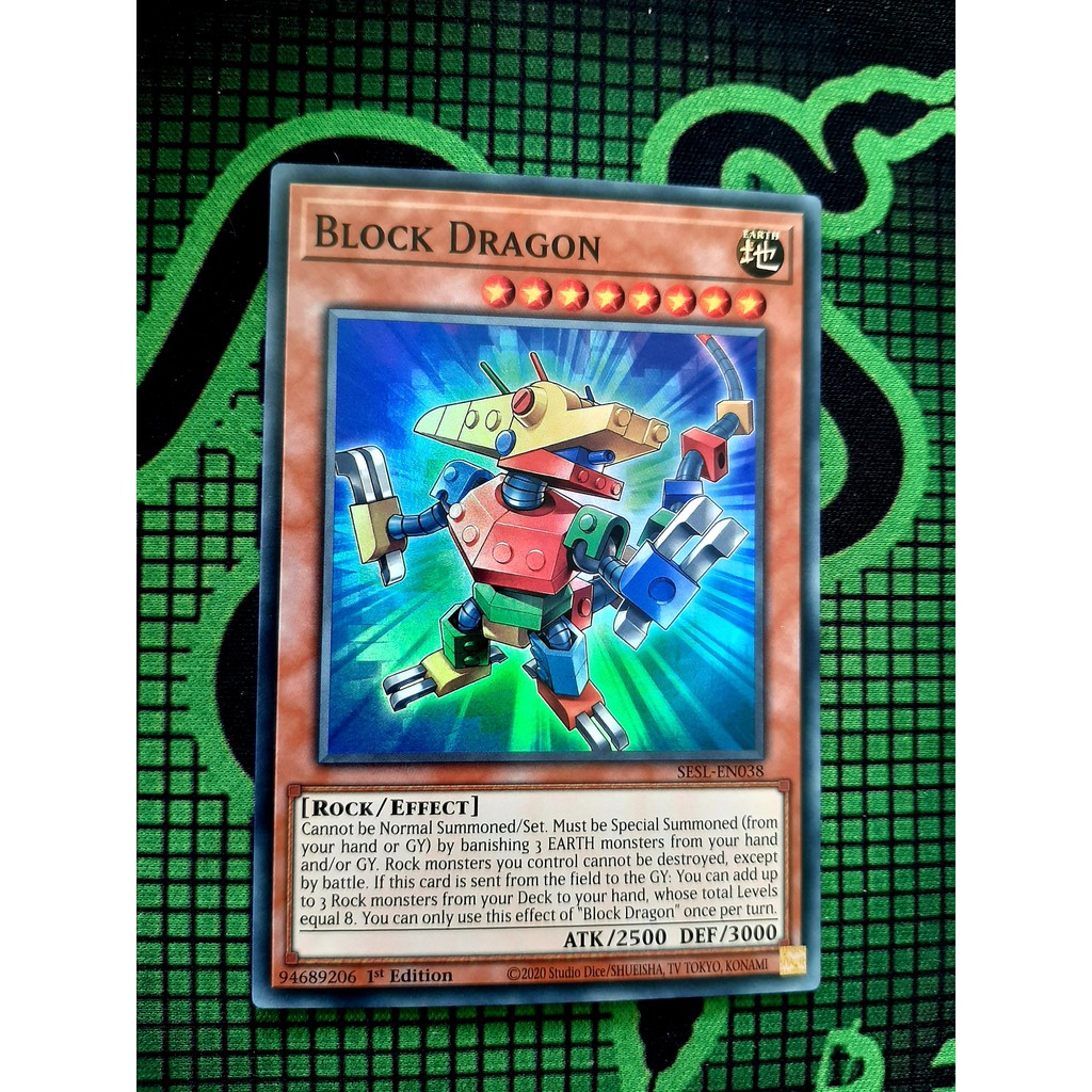 THẺ BÀI YUGIOH Block Dragon