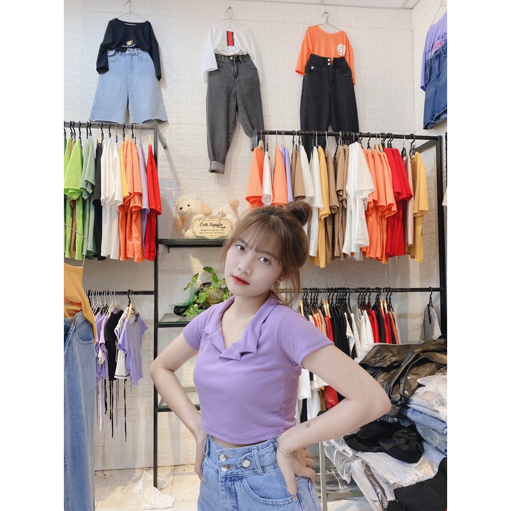 [ FREESHIP ] QUẦN JEAN ỐNG RỘNG NỮ LƯNG CAO MÀU XANH NHẠT 2 NÚT 2 ĐAI NY503