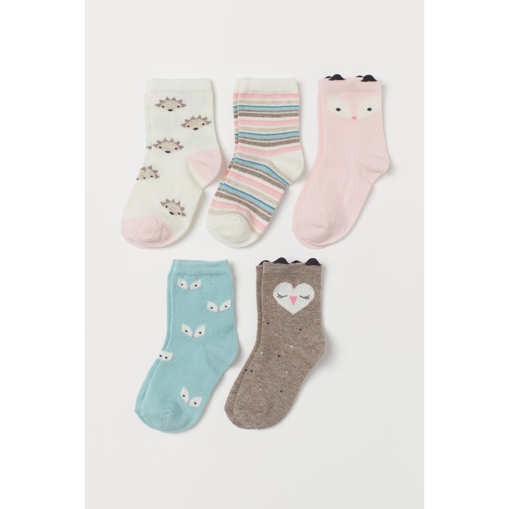 Set 6 đôi tất Old Navy có silicon chống trượt_hàng chính hãng US