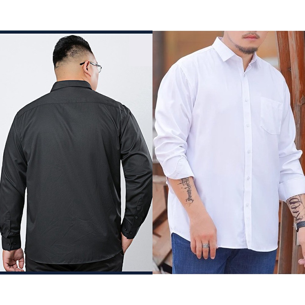 Áo Sơ Mi Nam Dài Tay Cho Nam Từ 70 - 150KG