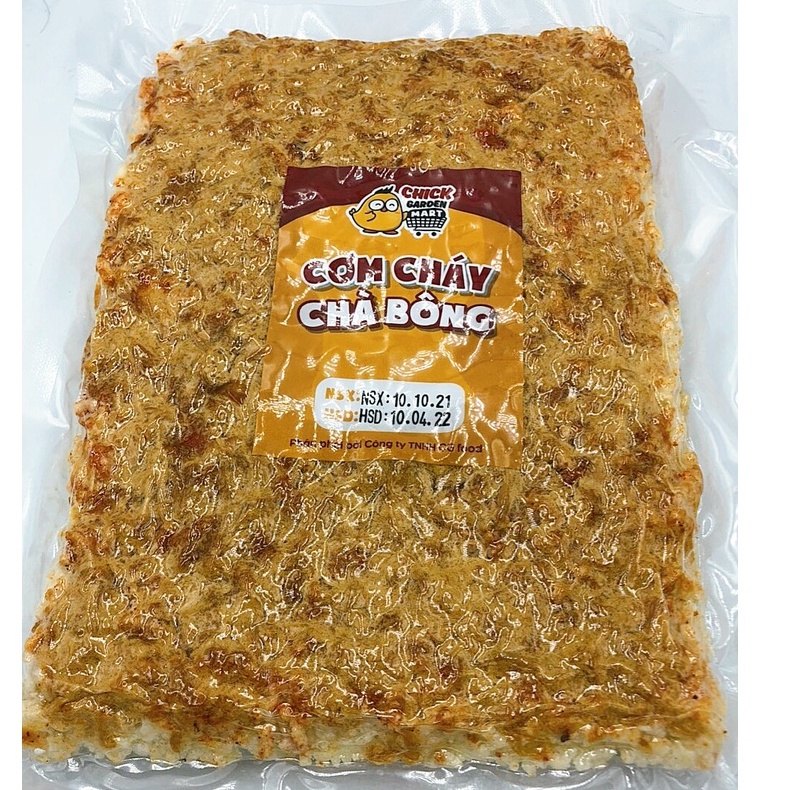 (Rẻ Vô Địch) Cơm Cháy Siêu Chà Bông - Chick Garden - Đồ Ăn Vặt Hà Nội