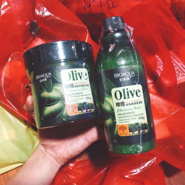 [RẺ VÔ ĐỊCH] DẦU GỘI OLIVE SIÊU MỀM MƯỢT CHÍNH HÃNG BIOAQUA