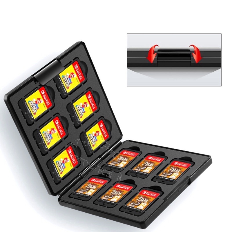 Phụ Kiện Hộp Băng Đựng Lưu Trữ Băng Game Nintendo Switch Lite/ V1/ V2/ OLED