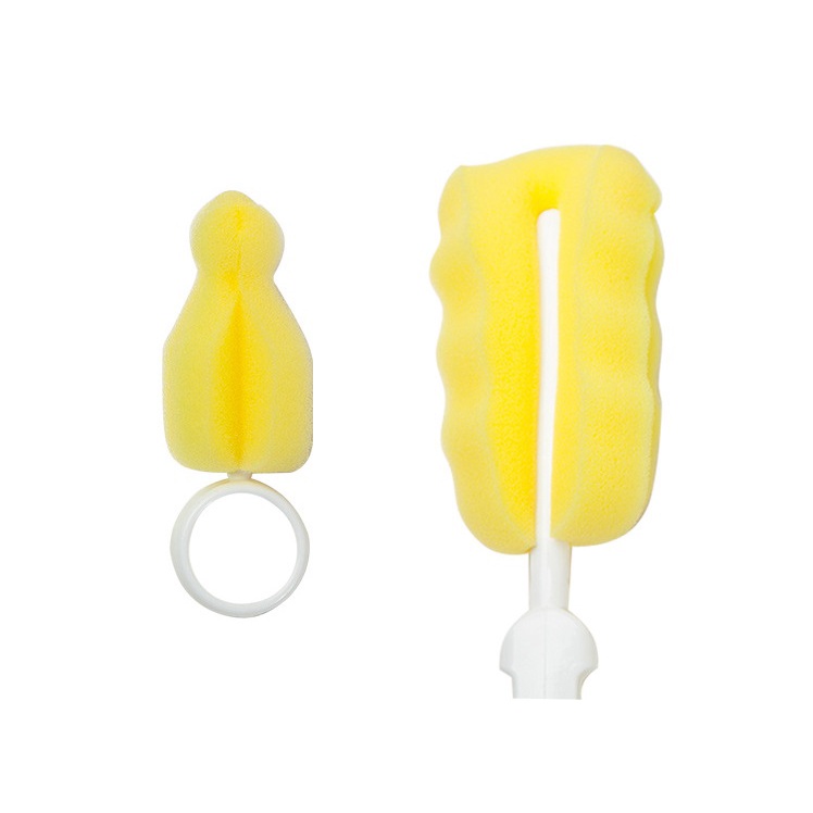 Bộ dụng cụ cọ rửa bình sữa, vệ sinh bình tập hút, núm bình cho bé yêu