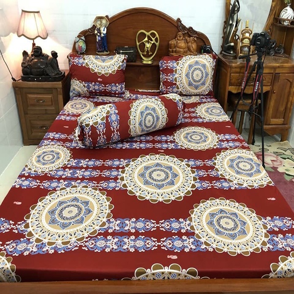 Bộ Drap Thun Màu Hàn Quốc Mát Lạnh Cực Hot - 4 món {được chọn màu nha bạn} | BigBuy360 - bigbuy360.vn