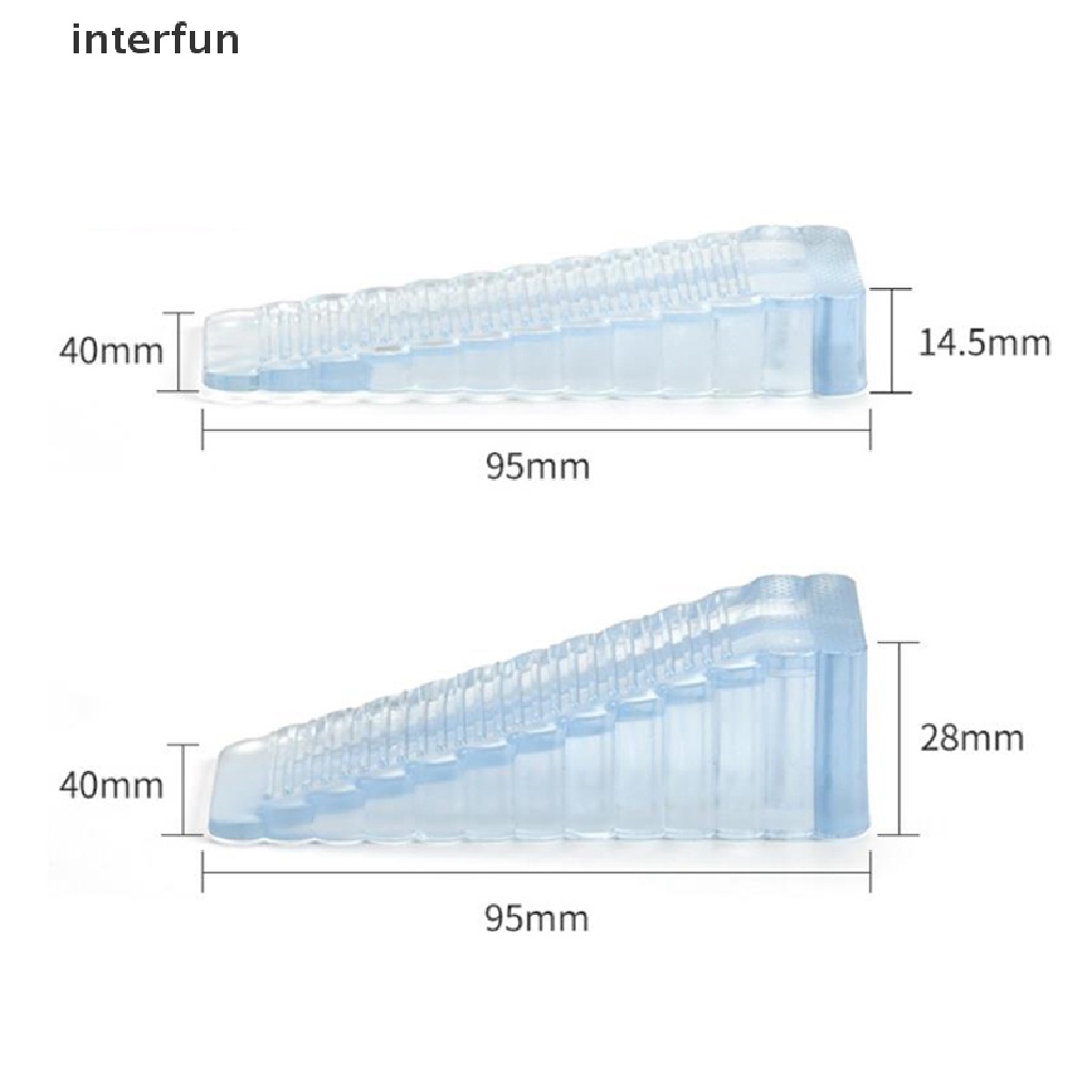 1 Miếng Chặn Cửa Bằng silicone An Toàn