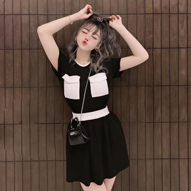 Set đồ nữ cá tính, set váy bộ đi chơi sang chảnh mùa hè đẹp 8A00140 | BigBuy360 - bigbuy360.vn