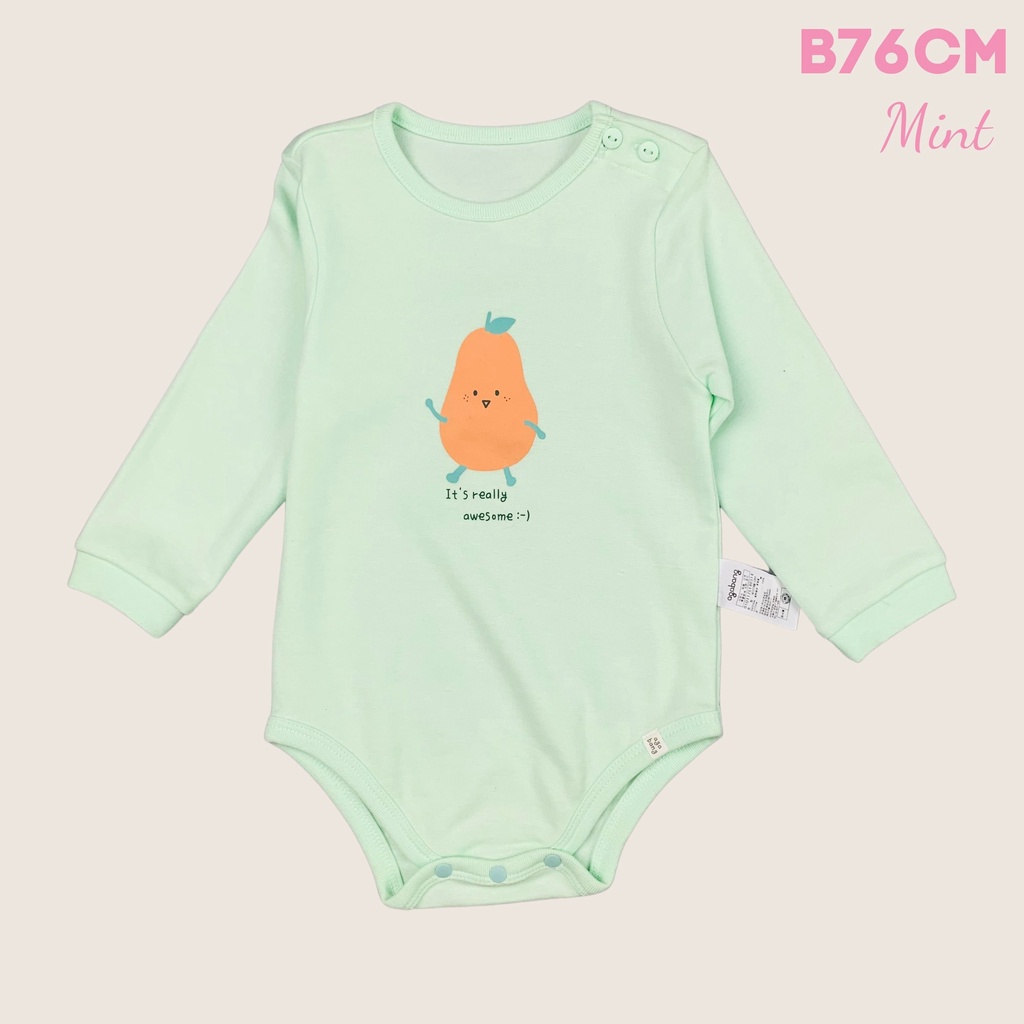 Sleepsuit cho bé chẽm Mo.imo.ln dễ thương Nga Fish B76CM