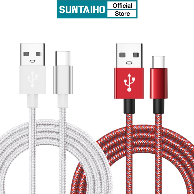 SUNTAIHO Quick Charge 3A Type C USB Charging Cable For Samsung S8 / S9 / Note8 / Note9 / Xiaomi / Huawei / Oppo/Vivo